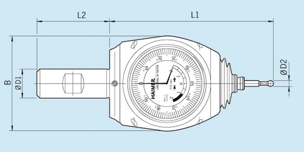 Haimer Universal 3D Sensör Teknik Çizim